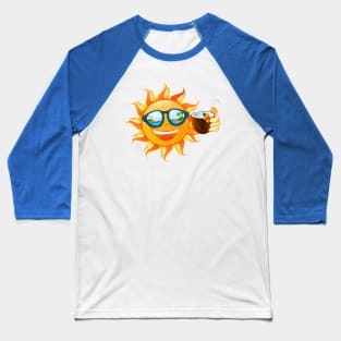 Tropical Sun Baseball T-Shirt